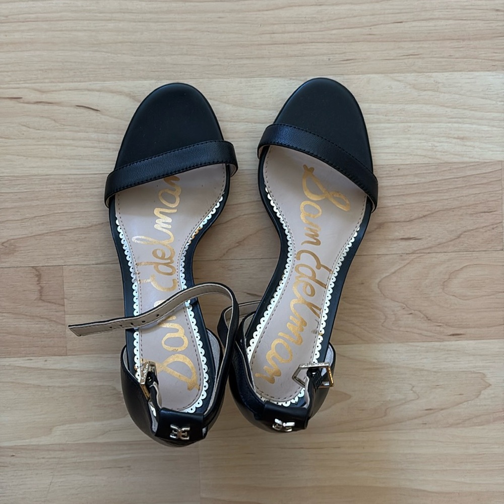Sam edelman leather heels